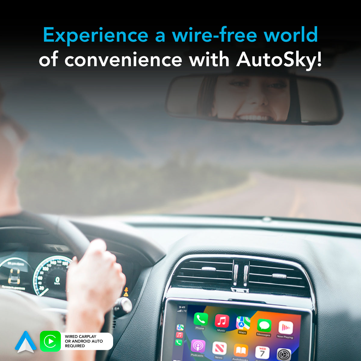 CalynecBox™ 2.0 - Wireless Carplay Adapter and Android Auto