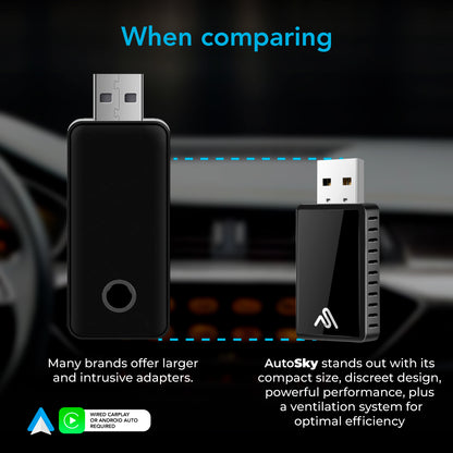 CalynecBox™ 2.0 - Wireless Carplay Adapter and Android Auto